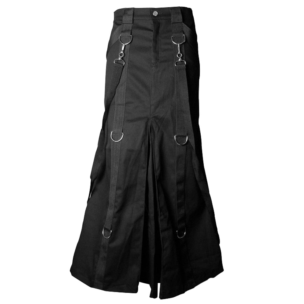 Denim Chain Skirt Kilt For Men