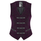 Men Gothic Waistcoat Vest | Men Gothic Vests - Alternative Gothic Dark Wear | Embrace Dark Aesthetic Men & Women Gothic Clothing