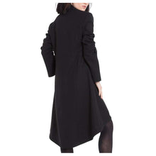 Load image into Gallery viewer, Women Military Style Long Coat Gothic Buttons Design Zipper Front Coat
