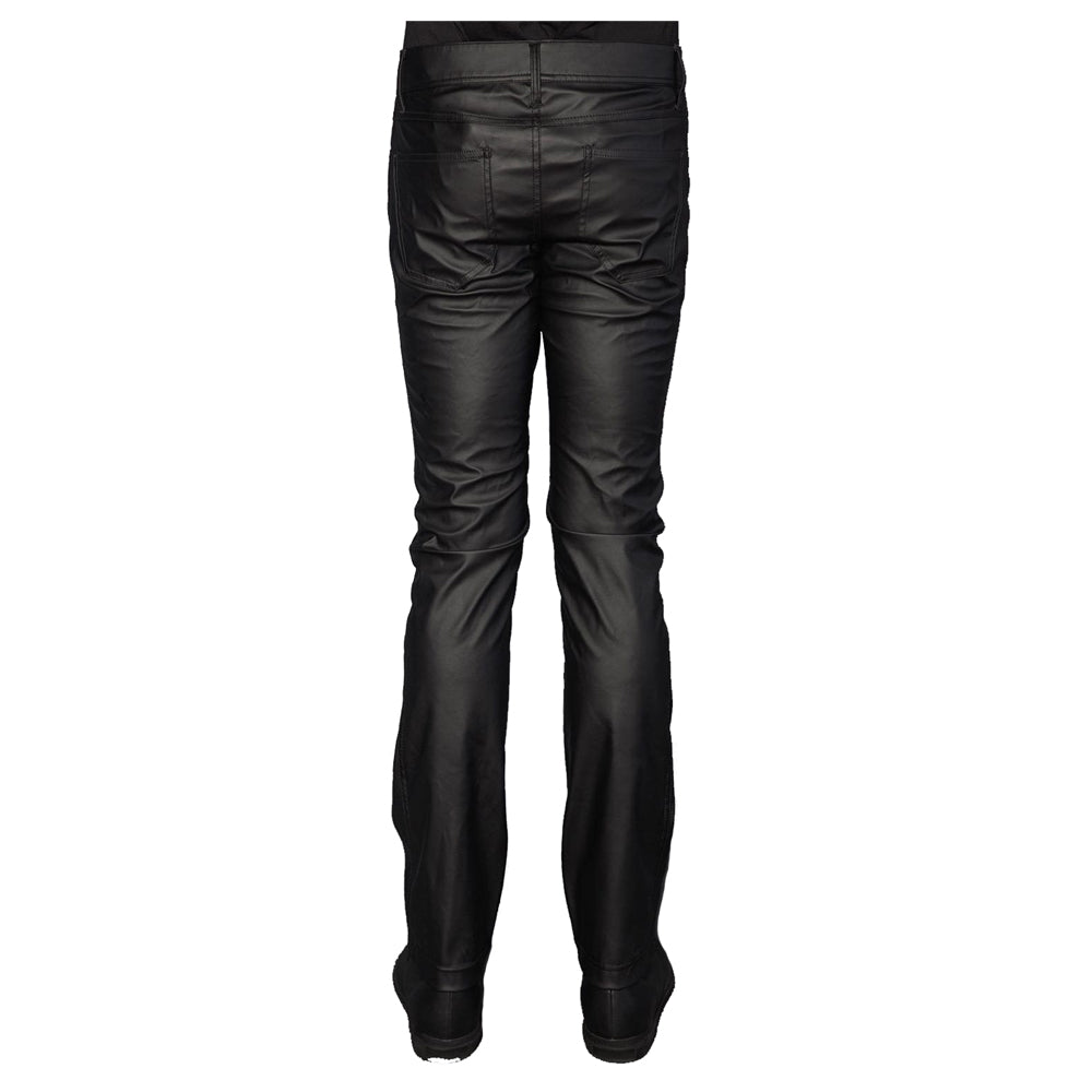 Men Gothic Pant Comfort Fit Pant Synthetic Leather Black PVC Pant Street Fashion Pant - Alternative Gothic Dark Wear | Embrace Dark Aesthetic Men & Women Gothic Clothing