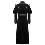 Handmade Gothic Steampunk Coat Halloween Cosplay Costume Victorian Long Coat