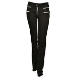 Women Vixxsin Skinny Elastic Goth Pants Stylish Gothic Trousers for Women