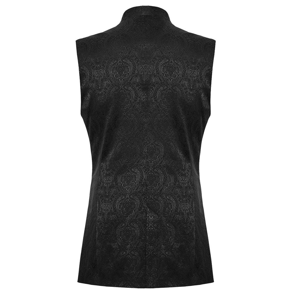 Artisan Mens Gothic Waistcoat Vest - Alternative Gothic Dark Wear | Embrace Dark Aesthetic Men & Women Gothic Clothing