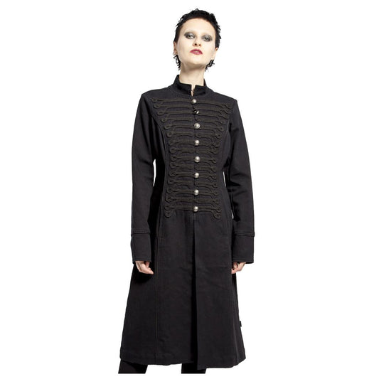 Women Gothic Coat Men Military Style Gothic Coat Alternative Gothic Clothing