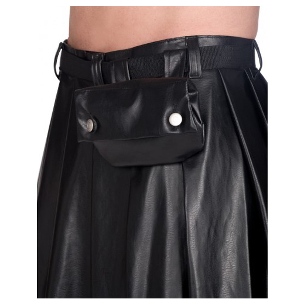 Pistol Short Men Black Kilt Sky