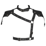 Azrael Men Shoulder Armour Harness - Alternative Gothic Dark Wear | Embrace Dark Aesthetic Men & Women Gothic Clothing