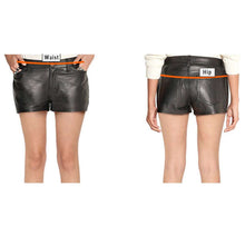 Load image into Gallery viewer, Women Gothic Leather Hot Pants Skirt New Fashion Short for Ladies
