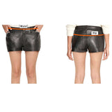 Women Gothic Leather Hot Pants Skirt New Fashion Short for Ladies