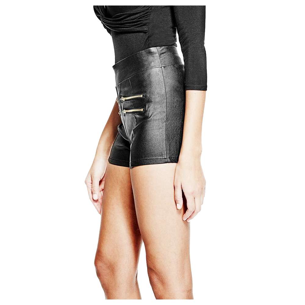 Women Genuine Lambskin Leather Hot Mini Shorts Party and Sports Style Sexy Pants