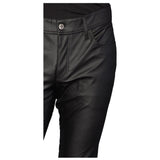 Men Gothic Pant Comfort Fit Pant Synthetic Leather Black PVC Pant Street Fashion Pant - Alternative Gothic Dark Wear | Embrace Dark Aesthetic Men & Women Gothic Clothing