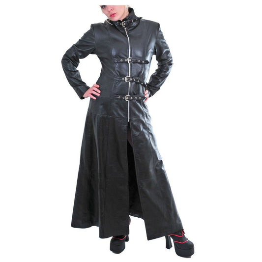 Women Gothic Trench Tailor Coat Steampunk Stylish Long Coat Ladies Long Coat - Alternative Gothic Dark Wear | Embrace Dark Aesthetic Men & Women Gothic Clothing