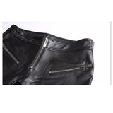 Women Genuine Lambskin Leather Pants Skinny Fit Stylish Black Trousers - Alternative Gothic Dark Wear | Embrace Dark Aesthetic Men & Women Gothic Clothing