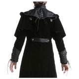 Handmade Gothic Steampunk Coat Halloween Cosplay Costume Victorian Long Coat