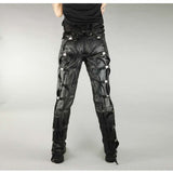 Leather Punk Bondage Trouser Fashion Pant