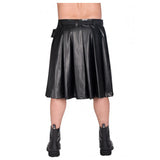 Pistol Short Men Black Kilt Sky