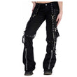 Gothic Ladies Pant - Alternative Gothic Dark Wear | Embrace Dark Aesthetic Men & Women Gothic Clothing