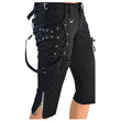 Men Gothic Short Lace Style Steampunk Short