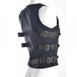 Gothic Cyber Look Vest Men Punk Rock Vest With Buckles Goth Cyber west - Alternative Gothic Dark Wear | Embrace Dark Aesthetic Men & Women Gothic Clothing