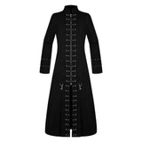 Handmade Long Coat Pinhead Vempire Trench Coat Cosplay Gothic Coat