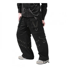 Load image into Gallery viewer, Men Gothic Trouser Bondage Cyber Trouser - Alternative Gothic Dark Wear | Embrace Dark Aesthetic Men &amp; Women Gothic Clothing
