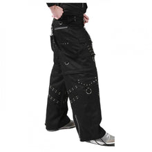 Load image into Gallery viewer, Men Gothic Trouser Bondage Cyber Trouser - Alternative Gothic Dark Wear | Embrace Dark Aesthetic Men &amp; Women Gothic Clothing
