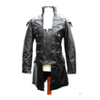 Men Lambskin Gothic Leather Coat Rock Style Goth SteampunkJacket - Alternative Gothic Dark Wear | Embrace Dark Aesthetic Men & Women Gothic Clothing