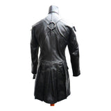 Mens Gothic Steampunk Lambskin Jacket Goth Black Leather Jacket - Alternative Gothic Dark Wear | Embrace Dark Aesthetic Men & Women Gothic Clothing