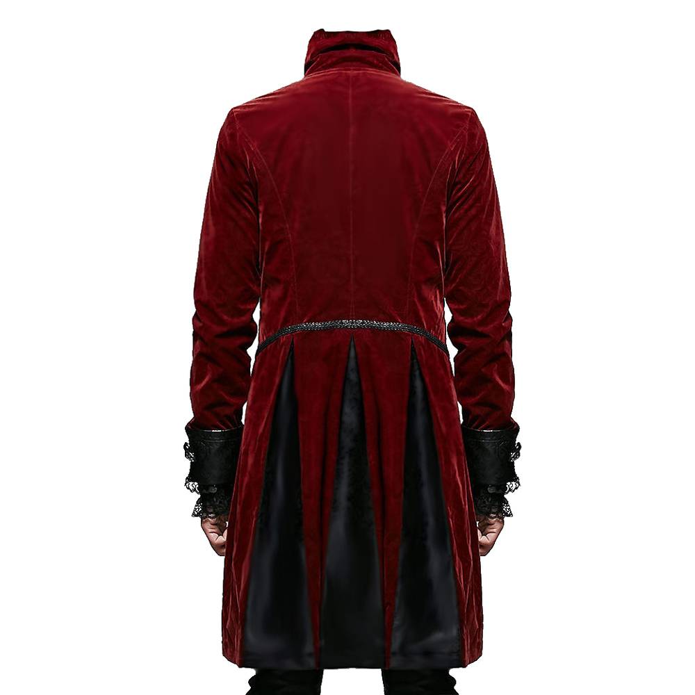 Mens Tailcoat Steampunk Vampire Wedding Tailcoat