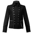 Men Gothic Military Banned Coat British Style Gothic Fashion Coat