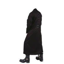 Load image into Gallery viewer, Handmade Gothic Long Coat D Rings Style Gothic Clothing Steampunk Coat
