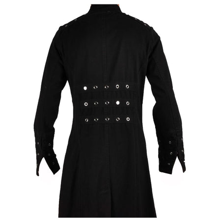 Handmade Pinhead VAMPIRE Coat Black HELLRAISER Gothic Trench Steampunk Coat