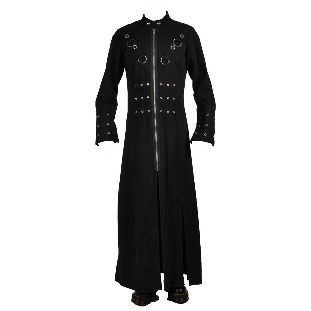 Handmade Pinhead VAMPIRE Coat Black HELLRAISER Gothic Trench Steampunk Coat