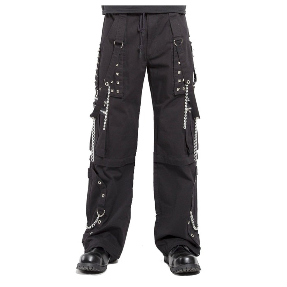 Men Gothic Pant Bondage Punk Rock Pant Shorts - Alternative Gothic Dark Wear | Embrace Dark Aesthetic Men & Women Gothic Clothing