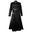 Men Hellraiser Dark Coat Gothic Long Coat Goth Clothing for Men