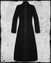 Load image into Gallery viewer, Handmade Long Coat Pinhead Vempire Trench Coat Cosplay Gothic Coat
