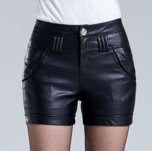 Women Gothic Shorts Cocktail Party Style Hot Pants with Edgy Look