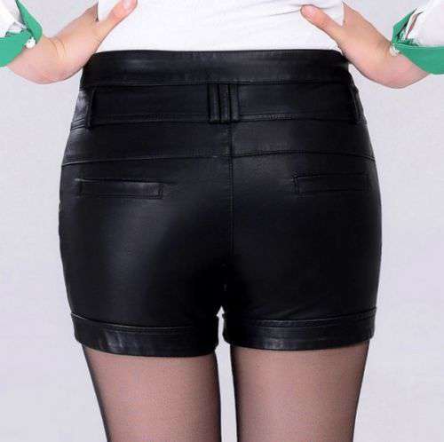 Women Gothic Shorts Cocktail Party Style Hot Pants with Edgy Look