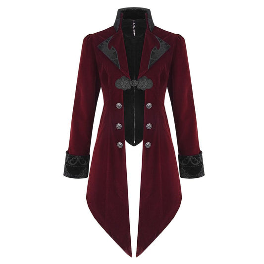 Mens Devil Fashion Lannister Tailcoat - Alternative Gothic Dark Wear | Embrace Dark Aesthetic Men & Women Gothic Clothing