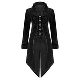 Mens Charlemagne Devil Fashion Tailcoat - Alternative Gothic Dark Wear | Embrace Dark Aesthetic Men & Women Gothic Clothing