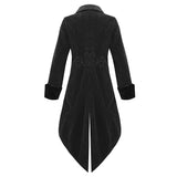 Mens Charlemagne Devil Fashion Tailcoat - Alternative Gothic Dark Wear | Embrace Dark Aesthetic Men & Women Gothic Clothing